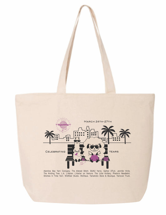 10th LA Yarn Crawl Tote Bag