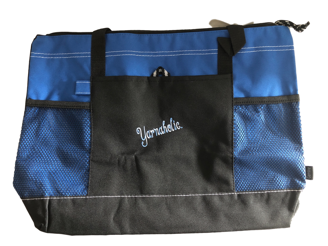 Yarnaholic™ Zippered Tote