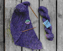 Empower Purple Bandana/Cowl Knit Pattern